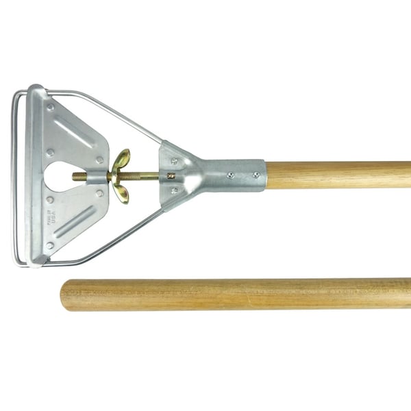 Weiler 54" Wet Mop Handle, Screw Type 75131 Zoro